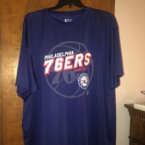 76ers Blue Tee
